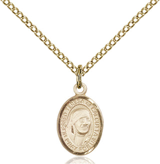 Gold-Filled Blessed Teresa of Calcutta Pendant
