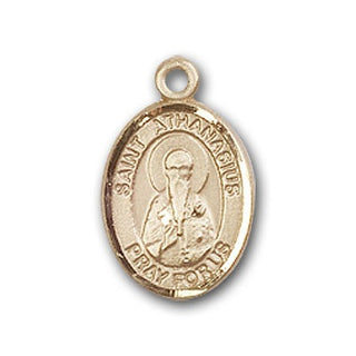 Gold-Filled Saint Athanasius Pendant