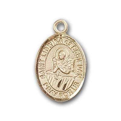 Gold-Filled St. Lidwina of Schiedam Pendant