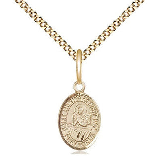 Gold-Filled St. Lidwina of Schiedam Pendant