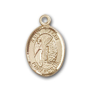 Gold-Filled Saint Fiacre Pendant