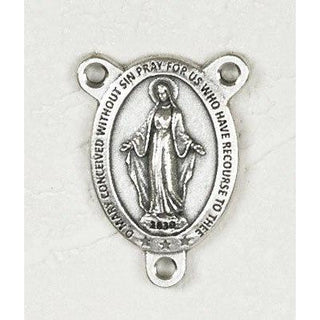 Bulk Miraculous Mary Oval Rosary Center