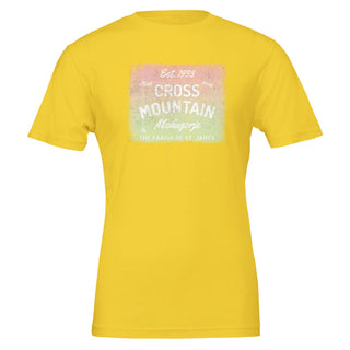 'Cross Mountain' Medjugorje Pastel T-Shirt - view 4