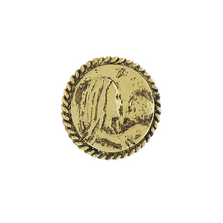 14K Gold-Dipped Mary and Child Tie Tack