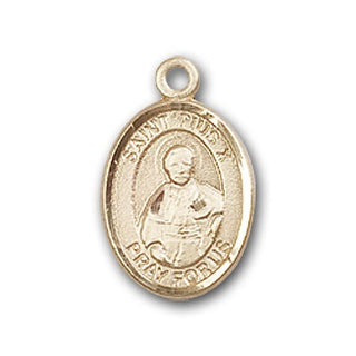 Gold-Filled Saint Pius X Pendant