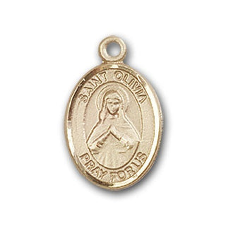 Gold-Filled Saint Olivia Pendant