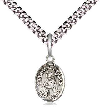 Pewter Saint Malachy O'More Medal Religious and Catholic Jewelry Engraved Catholic Saint Jewelry