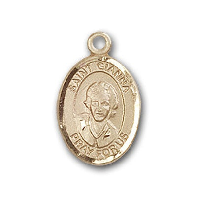 Gold-Filled St. Gianna Pendant
