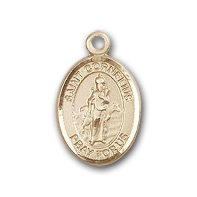 Gold-Filled St. Cornelius Pendant