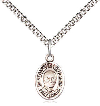 Sterling Silver Saint Hannibal Medal Religious and Catholic Jewelry Engraved Catholic Saint Jewelry