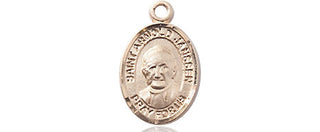 14kt Gold Filled Saint Arnold Janssen Medal Engraved Catholic Saint Jewelry