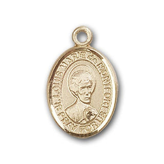 Gold-Filled Saint Louis Marie De Montfort Pendant