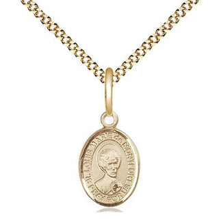 Gold-Filled St. Louis Marie De Montfort Pendant