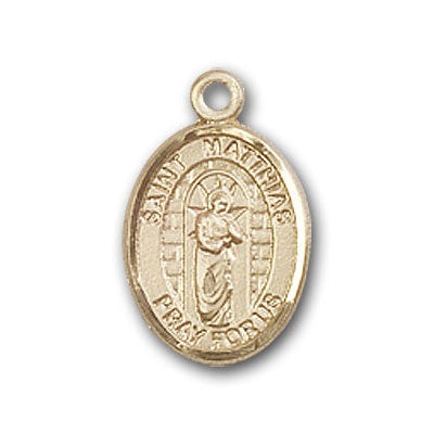Gold-Filled St. Matthias the Apostle Pendant