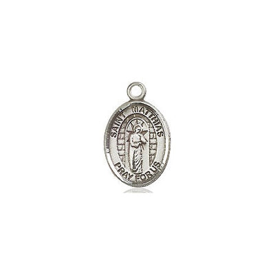 Pewter St. Matthias the Apostle Medal | Small | Engravable