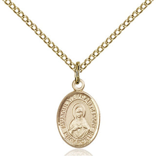 Gold-Filled Immaculate Heart of Mary Pendant