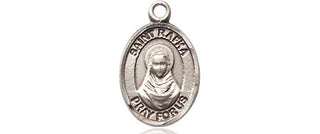 Pewter Saint Rafka Medal Engraved Catholic Saint Jewelry