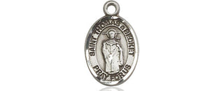 Pewter Saint Thomas A Becket Medal Engraved Catholic Saint Jewelry