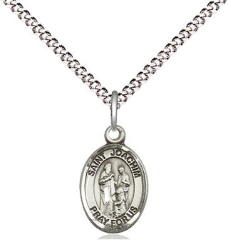 Pewter Saint Joachim Medal Religious and Catholic Jewelry Engraved Catholic Saint Jewelry