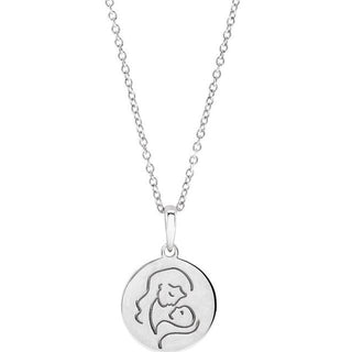 14K White Hold You Forever 16-18" Necklace
