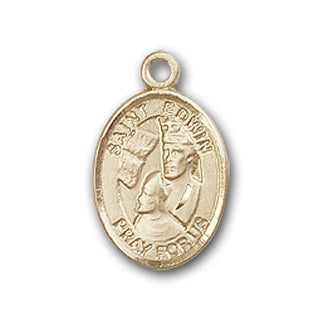 Gold-Filled Saint Edwin Pendant