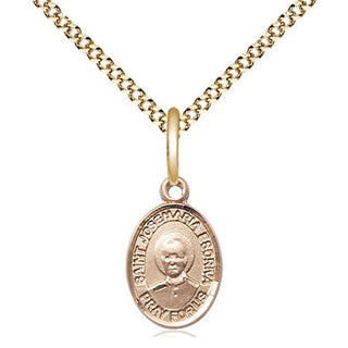 14kt Gold Filled Saint Josemaria Escriva Medal Religious and Catholic Jewelry Engraved Catholic Saint Jewelry
