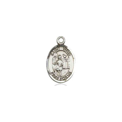 Sterling Silver St. Vitus Medal | Small | Engravable
