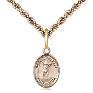 14kt Gold Saint Philip Neri Medal