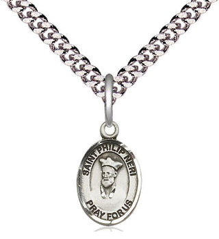 Pewter Saint Philip Neri Medal Religious and Catholic Jewelry