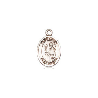 Pewter Saint Regis Medal Engraved Catholic Saint Jewelry