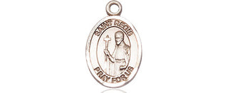 Sterling Silver Saint Regis Medal Religious and Catholic Jewelry Engraved Catholic Saint Jewelry