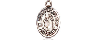 Pewter Saint Raymond of Penafort Medal Engraved Catholic Saint Jewelry