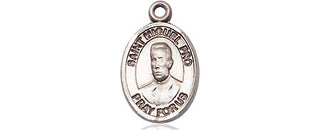 Sterling Silver Blessed Miguel Pro Medal Engraved Catholic Saint Jewelry