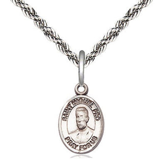 Sterling Silver Blessed Miguel Pro Medal Religious and Catholic Jewelry Engraved Catholic Saint Jewelry