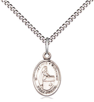 Pewter Blessed Emilee Doultremont Medal Religious and Catholic Jewelry Engraved Catholic Saint Jewelry