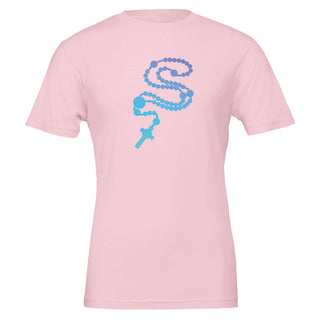 Blue and Purple Rosary T-Shirt - view 6