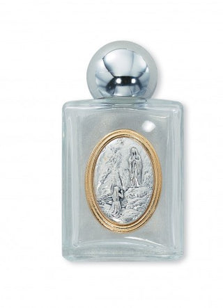 Lourdes Glass Water Bottle