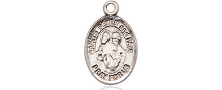 Sterling Silver Saint Peter St Paul Medal Religious and Catholic Jewelry Engraved Catholic Saint Jewelry