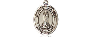Pewter Our Lady of Kibeho Medal Engraved Catholic Saint Jewelry