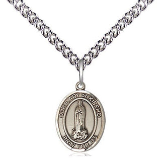 Sterling Silver Our Lady of Kibeho Medal Religious and Catholic Jewelry Engraved Catholic Saint Jewelry