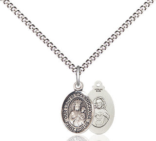 Pewter Our Lady of Czestochowa Medal Religious and Catholic Jewelry