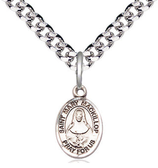 Pewter Saint Mary Mackillop Medal Religious and Catholic Jewelry Engraved Catholic Saint Jewelry
