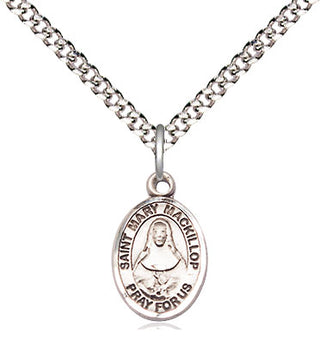 Sterling Silver Saint Mary Mackillop Medal Religious and Catholic Jewelry Engraved Catholic Saint Jewelry