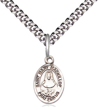 Sterling Silver Saint Mary Mackillop Medal Religious and Catholic Jewelry Engraved Catholic Saint Jewelry