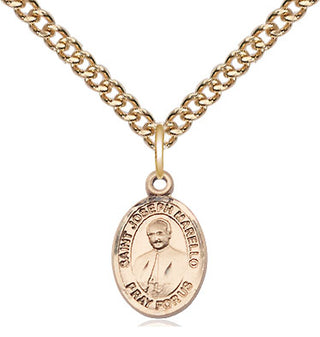 14kt Gold Filled Saint Joseph Marello Medal Religious and Catholic Jewelry Engraved Catholic Saint Jewelry