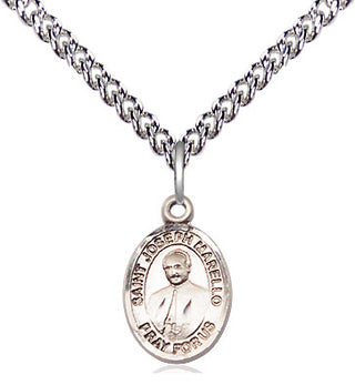 Sterling Silver Saint Joseph Marello Medal Religious and Catholic Jewelry Engraved Catholic Saint Jewelry