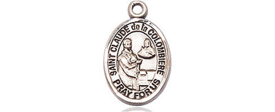 Sterling Silver St. Claude de la Colombiere Medal | Small | Engravable