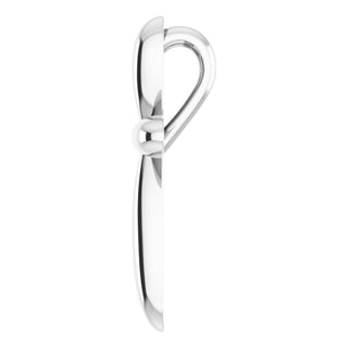 Sterling Silver 17x13 mm Cross Pendant