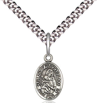 Pewter Our Lady of the Precious Blood Medal Religious and Catholic Jewelry Engraved Catholic Saint Jewelry