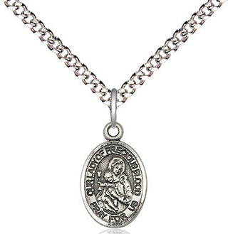 Sterling Silver Our Lady of the Precious Blood Medal Religious and Catholic Jewelry Engraved Catholic Saint Jewelry
